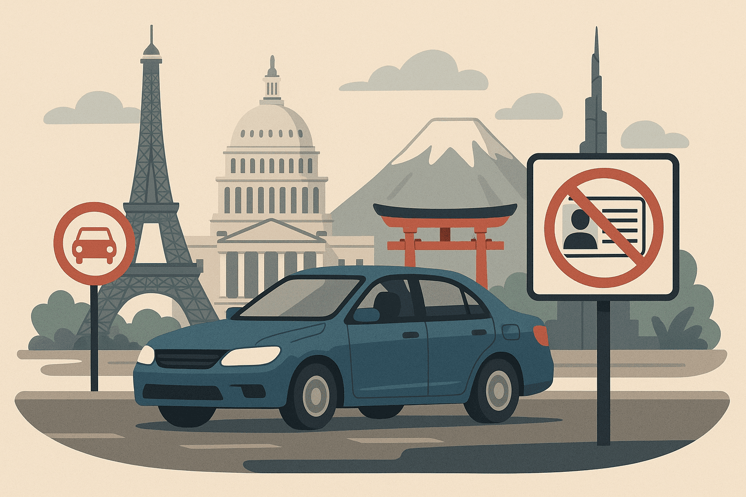 Can You Drive Without an IDP in Europe, the US, Japan, and the UAE?