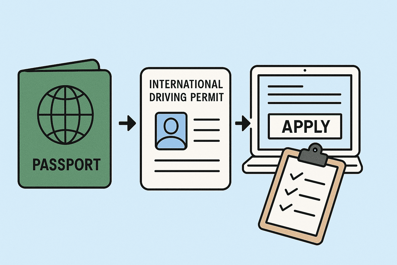 如何申请国际驾驶许可证(IDP)— 全面步骤指南
